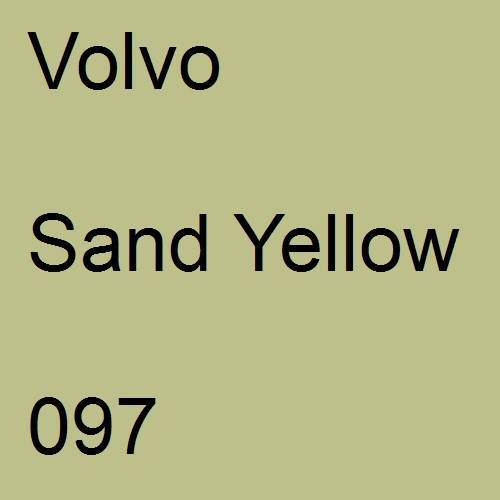 Volvo, Sand Yellow, 097.